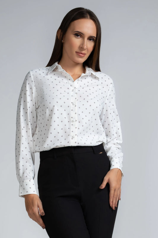 PRINTED LONG SLEEVE SHIRT - 1734
