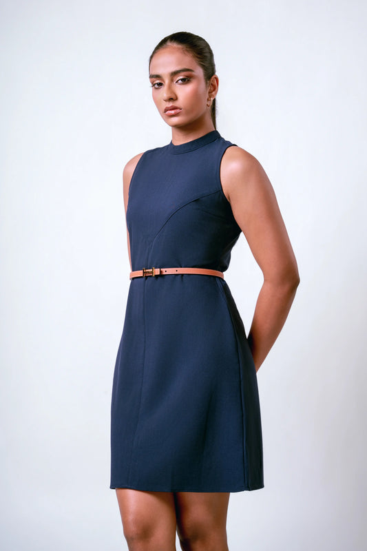 SLEEVELESS SHIFT DRESS - 1665