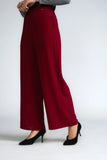 WIDE LEG SIDE ZIPPER PANT - 1723