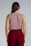 SOLID FRONT PLEAT TUNIC - 1657