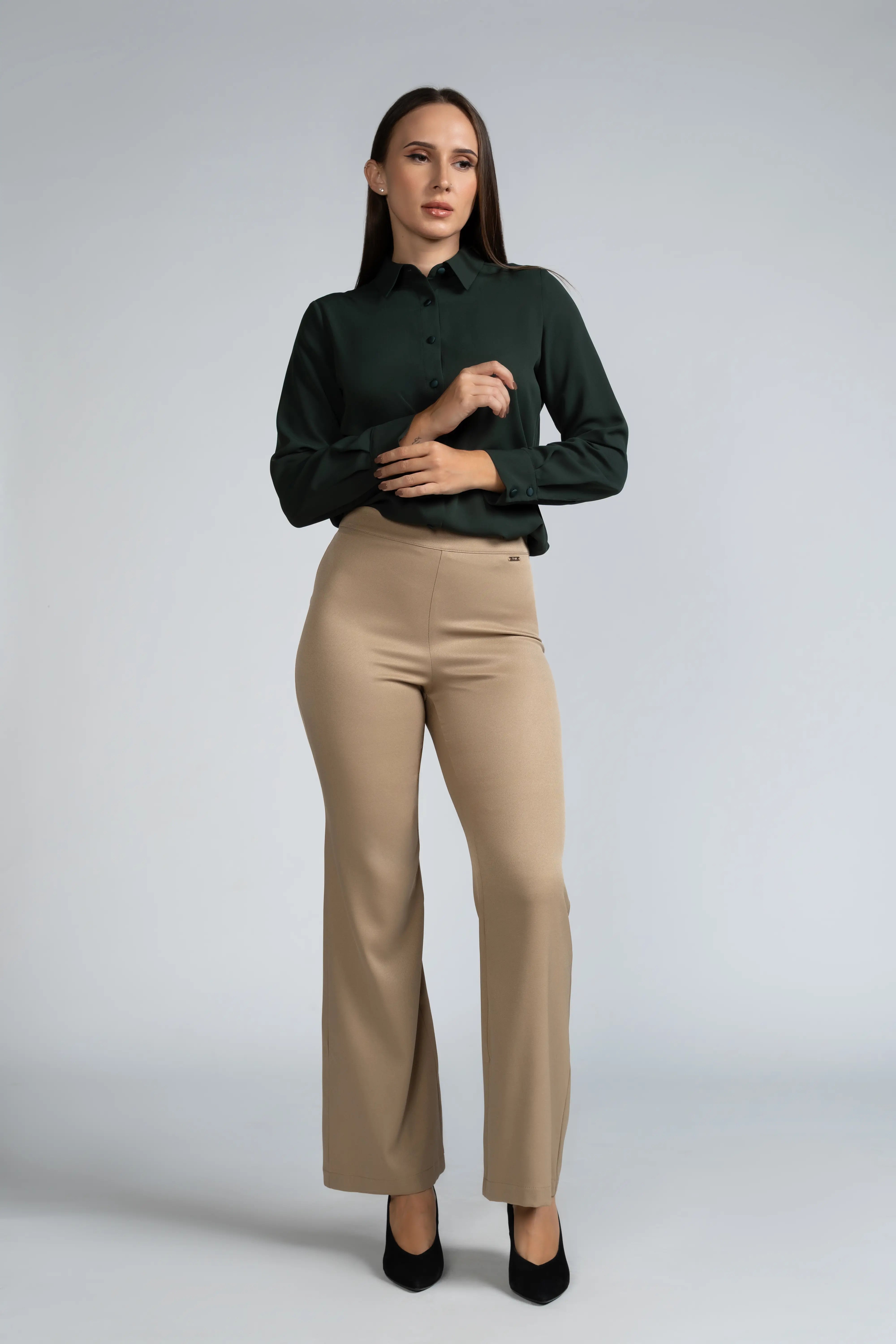 LONG SLEEVE BUTTON SHIRT - 1745