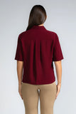 CAMP COLLAR WORKWEAR BLOUSE - 1735