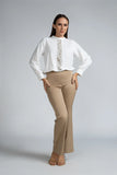 CENTER PLACEMENT PRINT L/S TOP - 1704