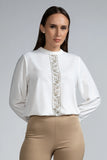 CENTER PLACEMENT PRINT L/S TOP - 1704