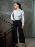 TAILORED WIDE-LEG WORK PANTS - 1644