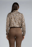 SATIN COLLAR LONG SLEEVE SHIRT- 1744