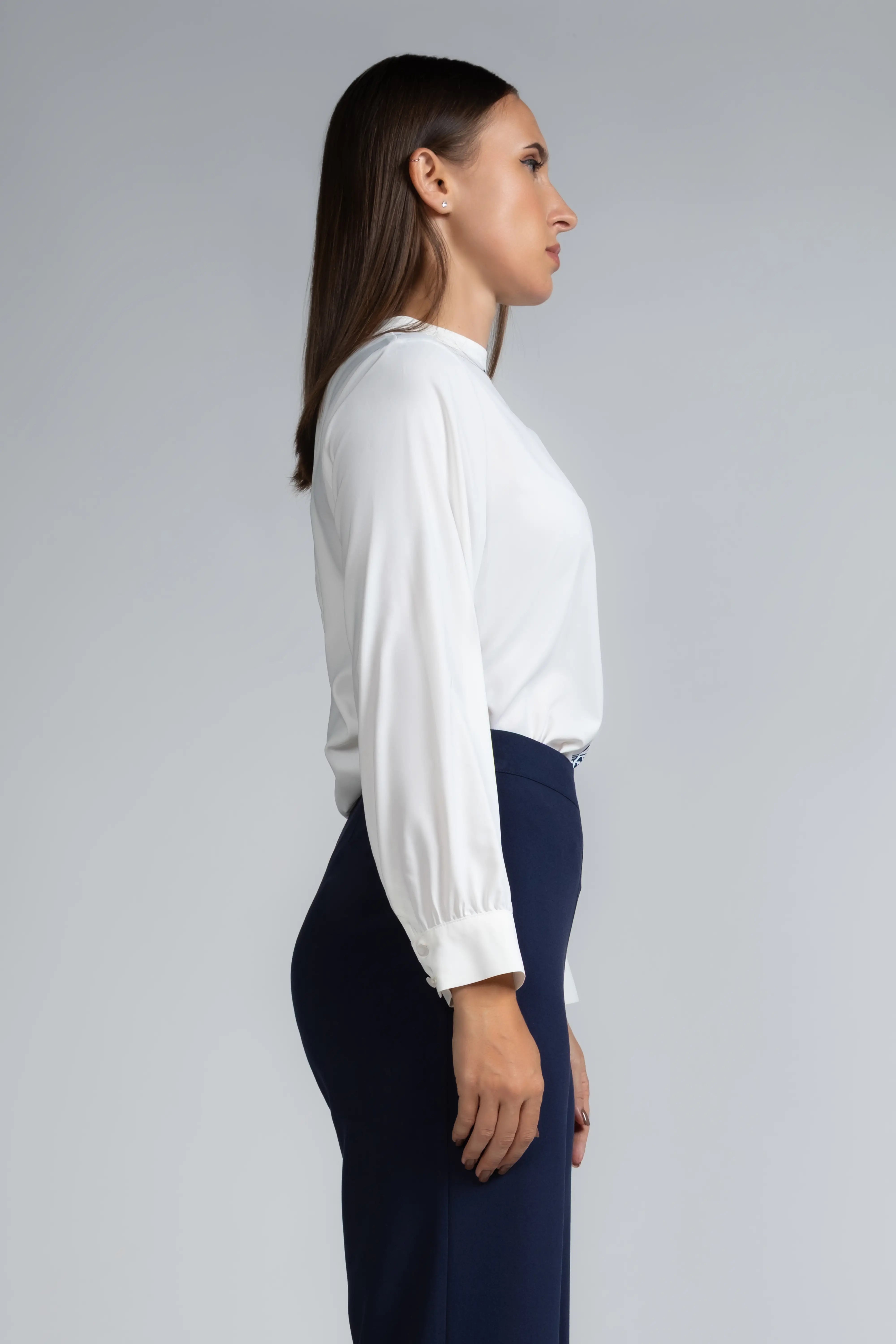 CENTER PLACEMENT PRINT L/S TOP - 1704