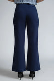 HIGH-WAIST WIDE LEG WORK PANTS - 1711