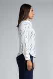PRINTED LONG SLEEVE COLLAR SHIRT - 1656 SPRIN