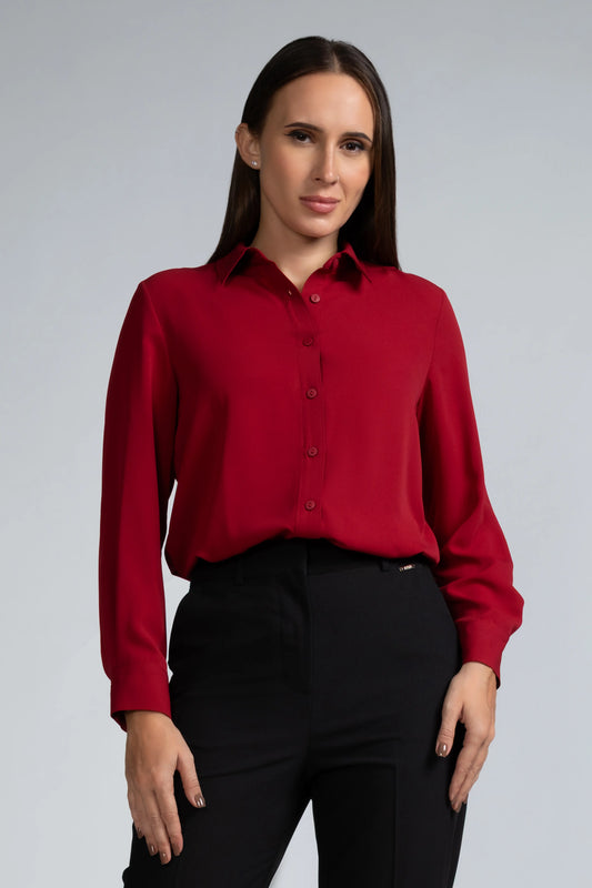 LONG SLEEVE COLLAR SHIRT - 1718