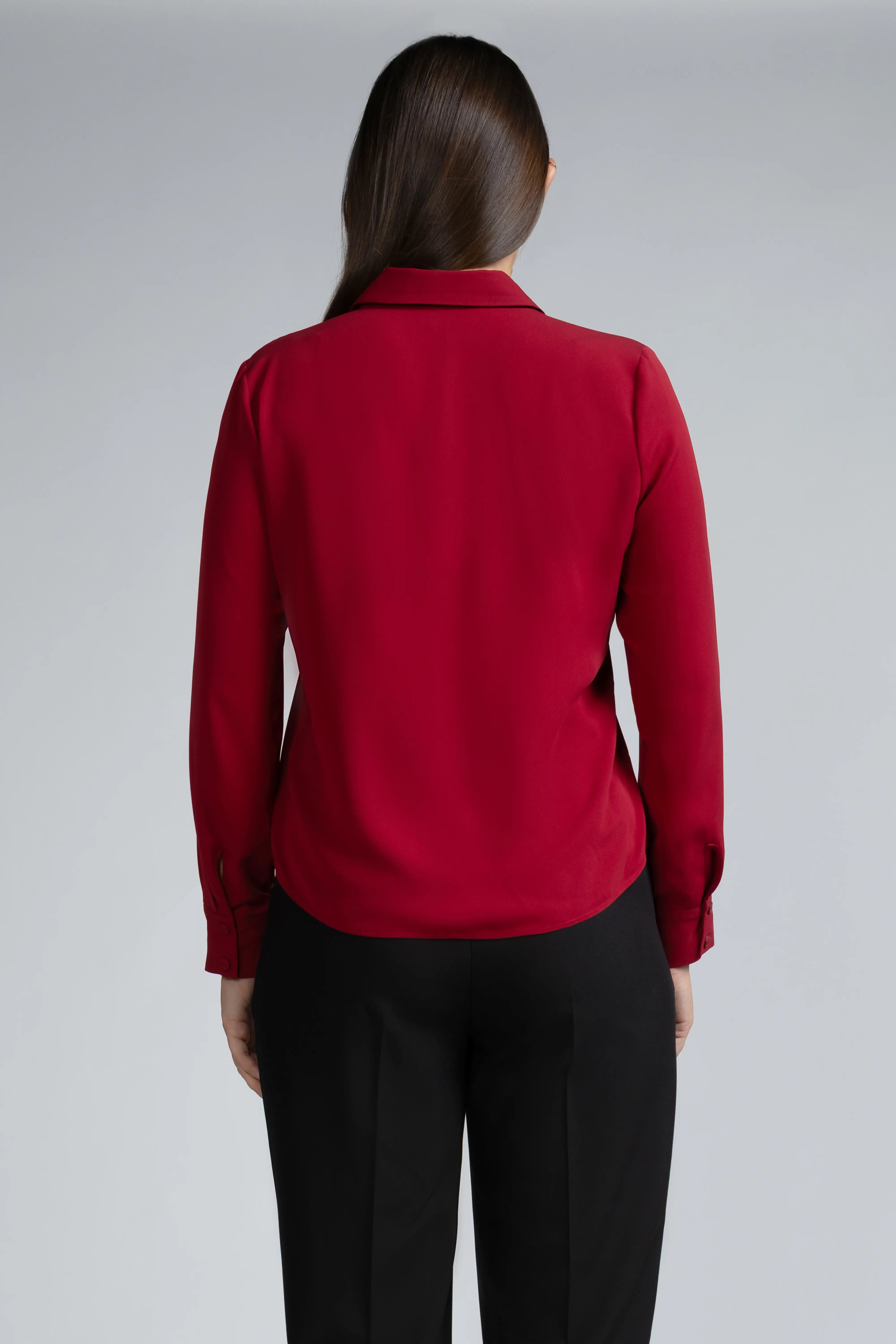 LONG SLEEVE COLLAR SHIRT - 1718
