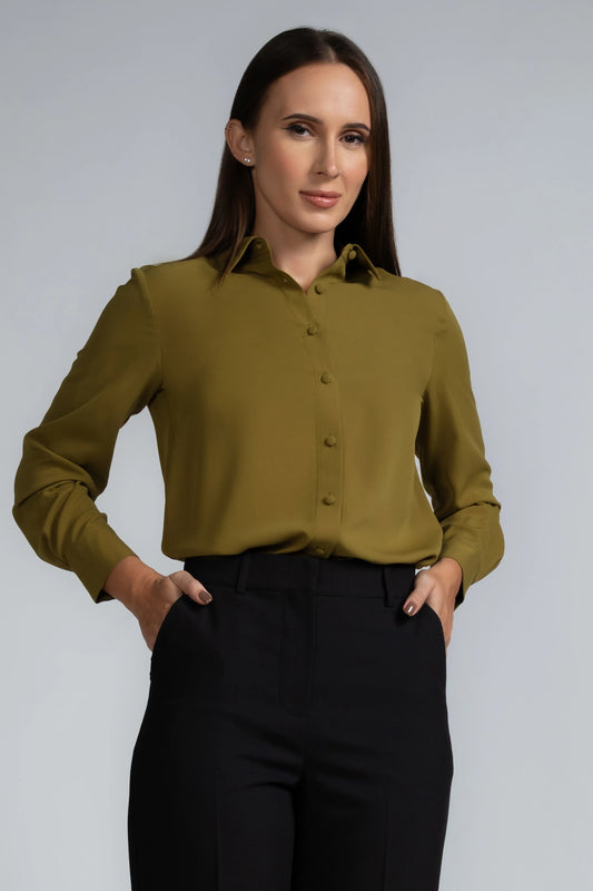 LONG SLEEVE BUTTON SHIRT - 1745