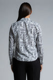 PRINTED LONG SLEEVE COLLAR SHIRT - 1734