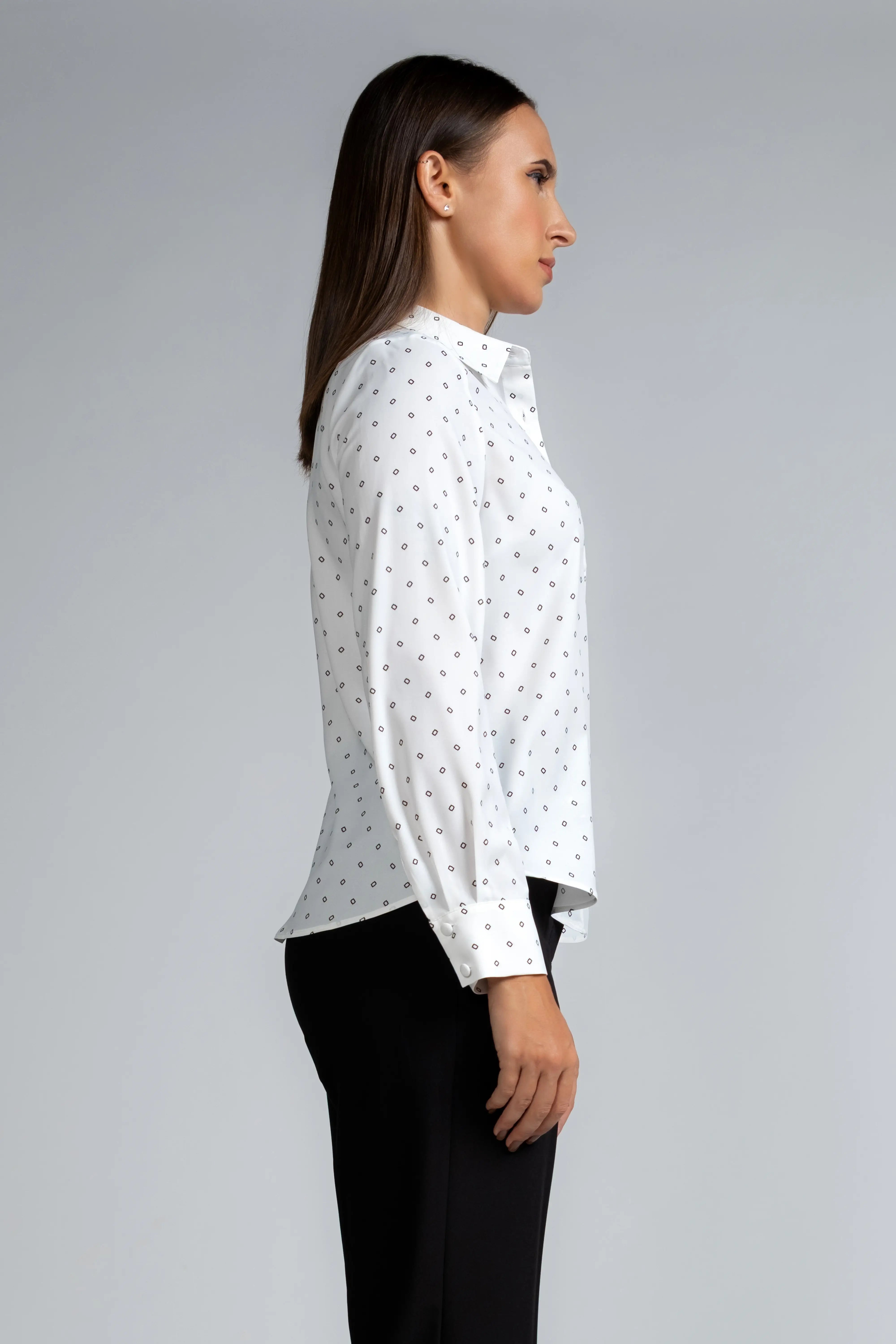 PRINTED LONG SLEEVE SHIRT - 1734