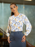 HIGH-WAIST SLATE MIDI PENCIL SKIRT - 1672 -