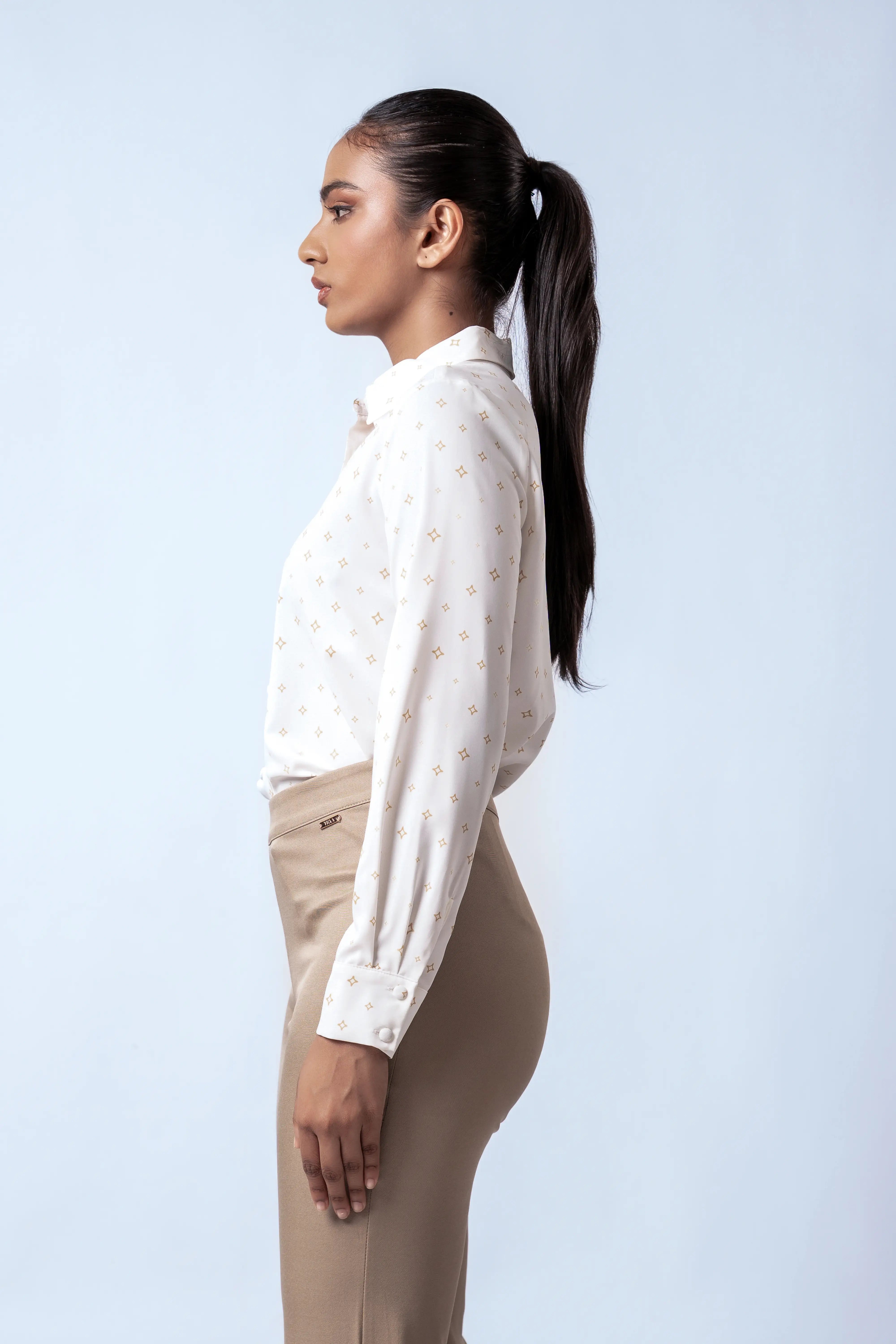PRINTED LONG SLEEVE SHIRT - 1734