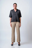 CAMP COLLAR WORKWEAR BLOUSE - 1735