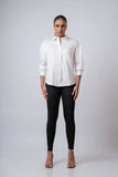COTTON SATIN OVERSIZED SHIRT - 1709