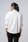 COTTON SATIN OVERSIZED SHIRT - 1709