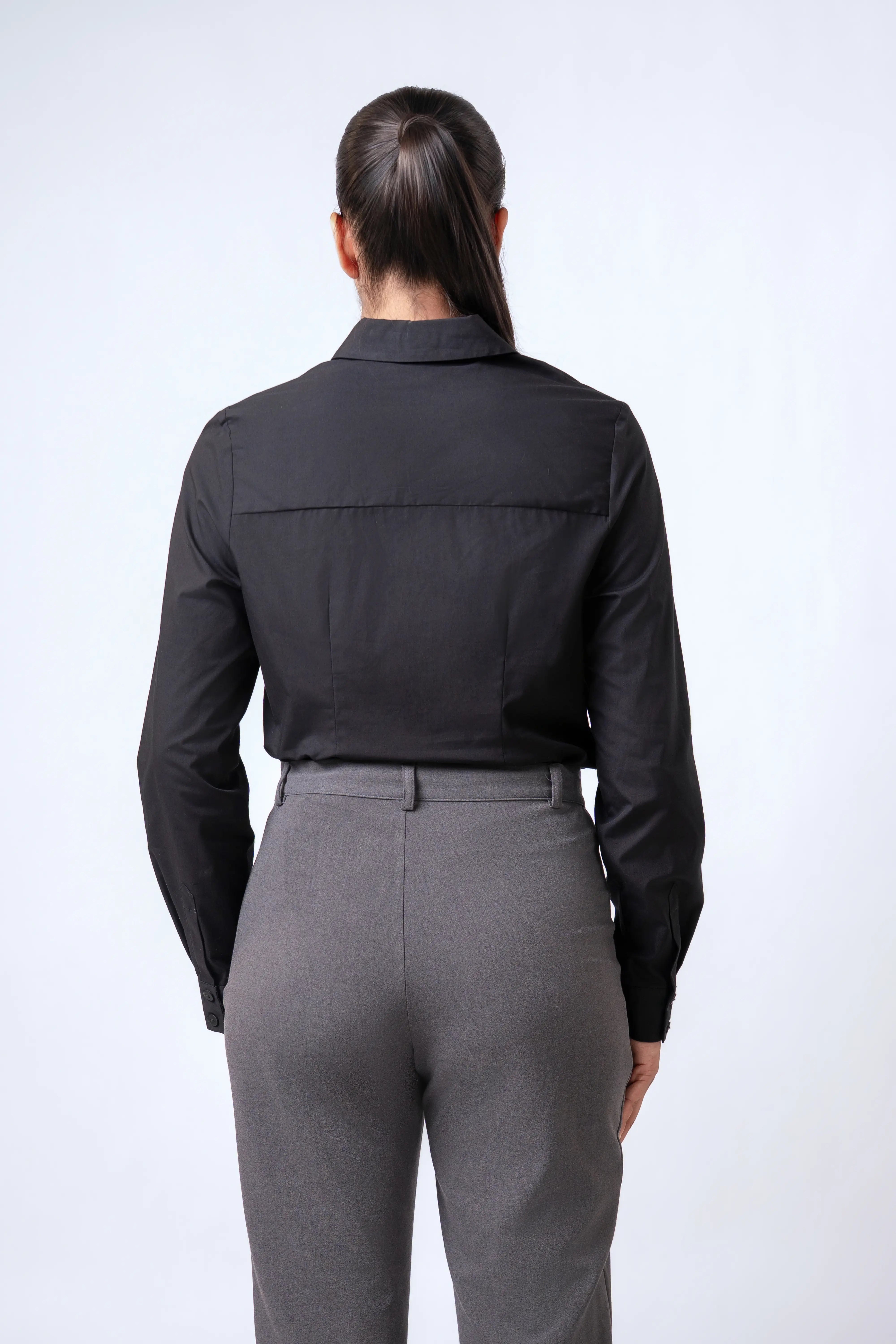 COTTON BLEND CLASSIC FIT SHIRT - 1708