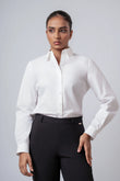 COTTON BLEND CLASSIC FIT SHIRT - 1708