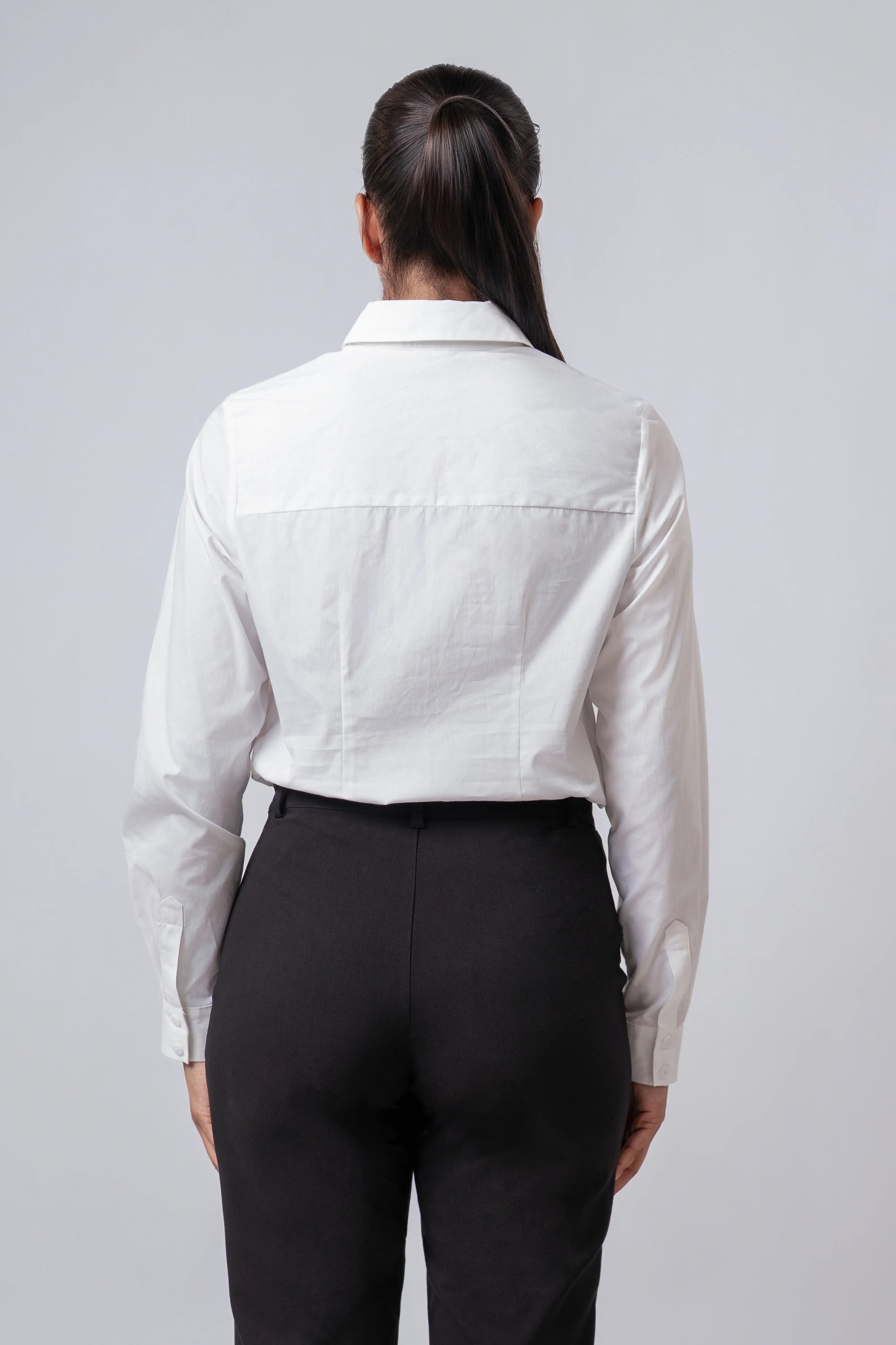 COTTON BLEND CLASSIC FIT SHIRT - 1708