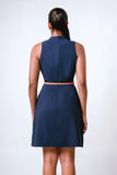 SLEEVELESS SHIFT DRESS - 1665