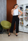 SLEEVELESS PINSTRIPE SHIRT - 1655