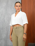CROP LAPEL COLLAR - 1640