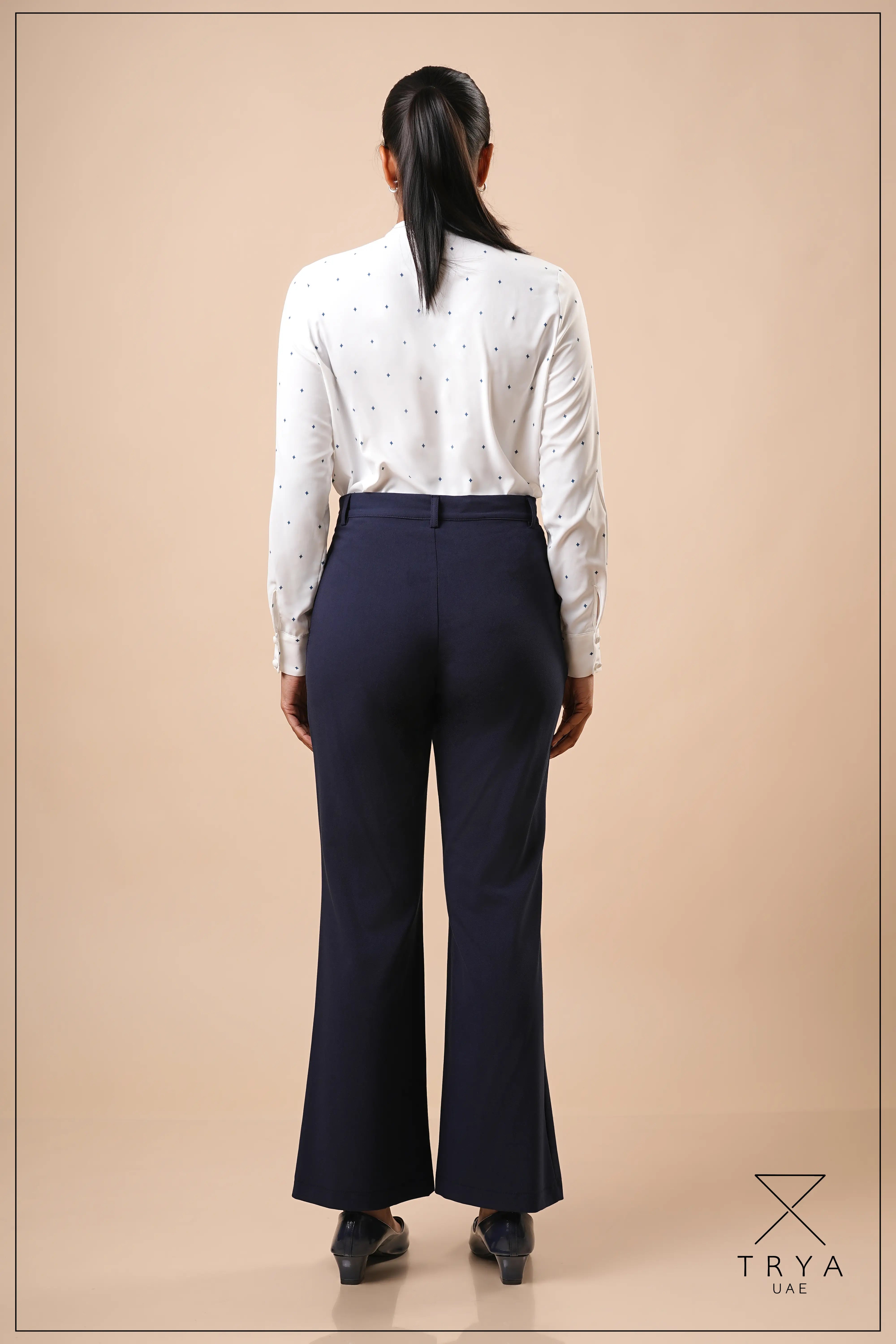 CHINESE COLLAR L/S SHIRT - 1771