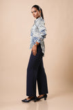 LONG SLEEVE HIGH-LOW SHIRT - 1756
