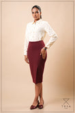 PRINTED LONG SLEEVE COLLAR SHIRT - 1769