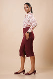 PRINTED LONG SLEEVE COLLAR SHIRT - 1769