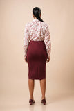 PRINTED LONG SLEEVE COLLAR SHIRT - 1769