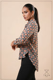 LONG SLEEVE HIGH-LOW SHIRT - 1772