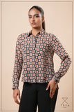 LONG SLEEVE HIGH-LOW SHIRT - 1772