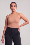 RIBBED SLEEVELESS TOP - 1738