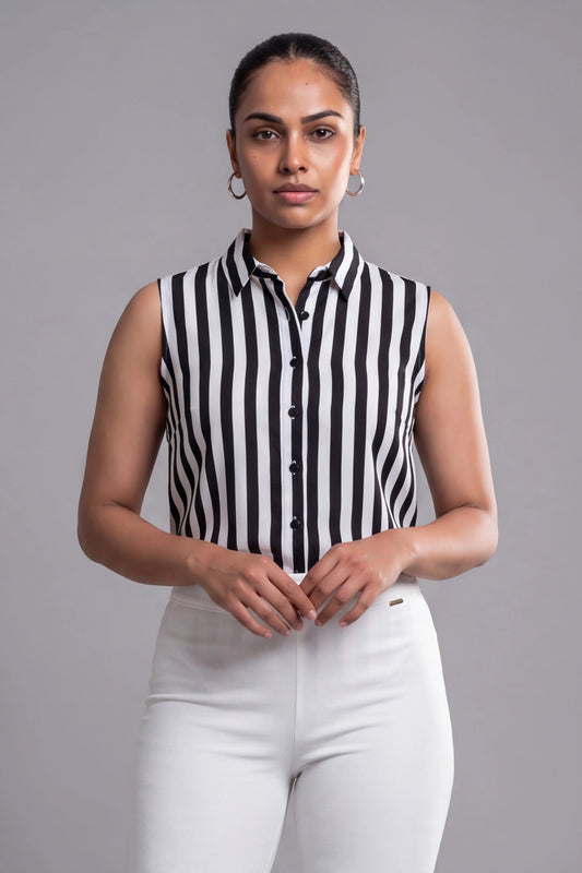 SLEEVELESS SHIRT - 1655